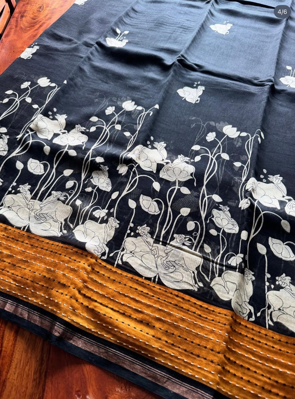 CHANDERI PRINTED SAREES