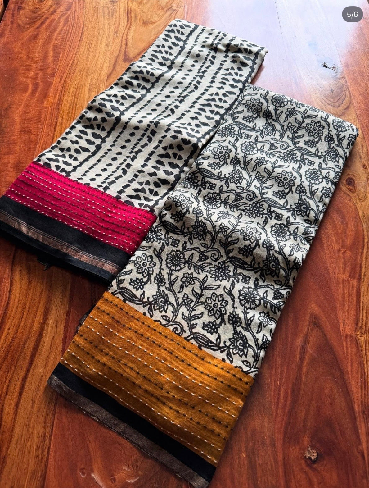 CHANDERI PRINTED SAREES