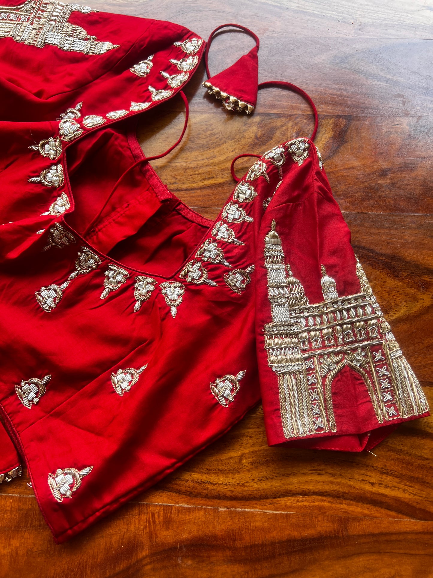 Heavy Handworked blouse