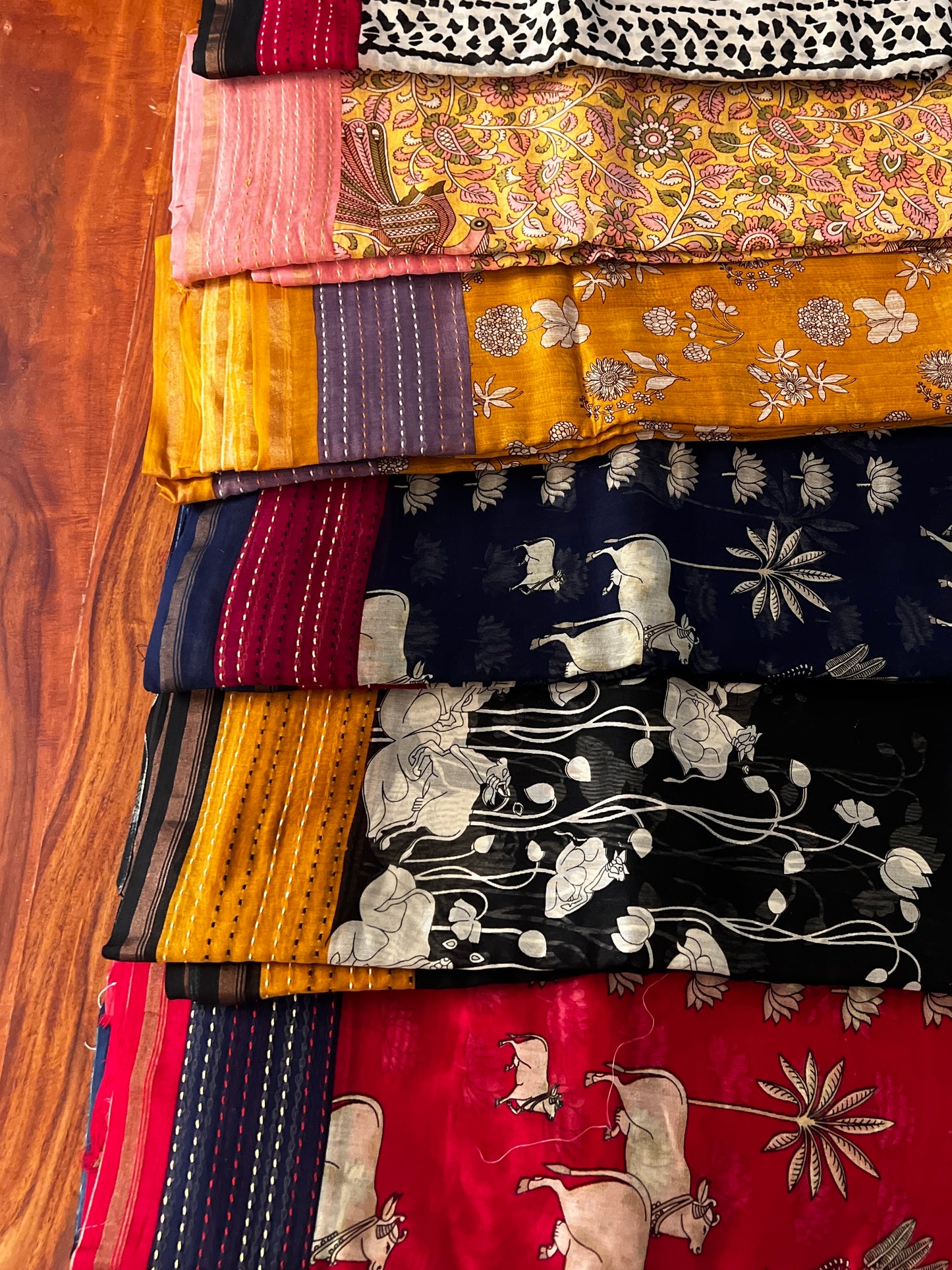 CHANDERI PRINTED SAREES