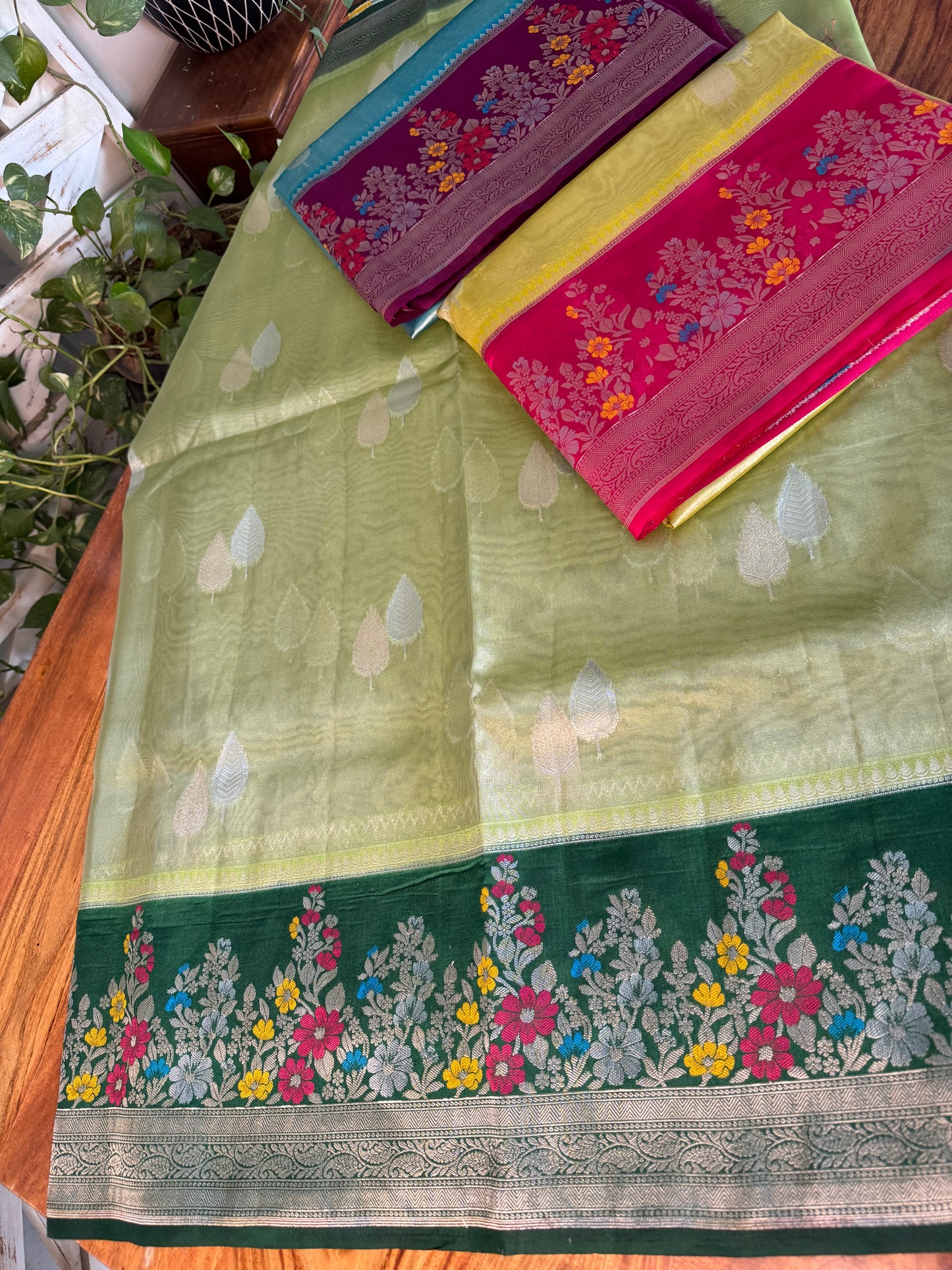 TISSUE SILK BANARASI SAREES