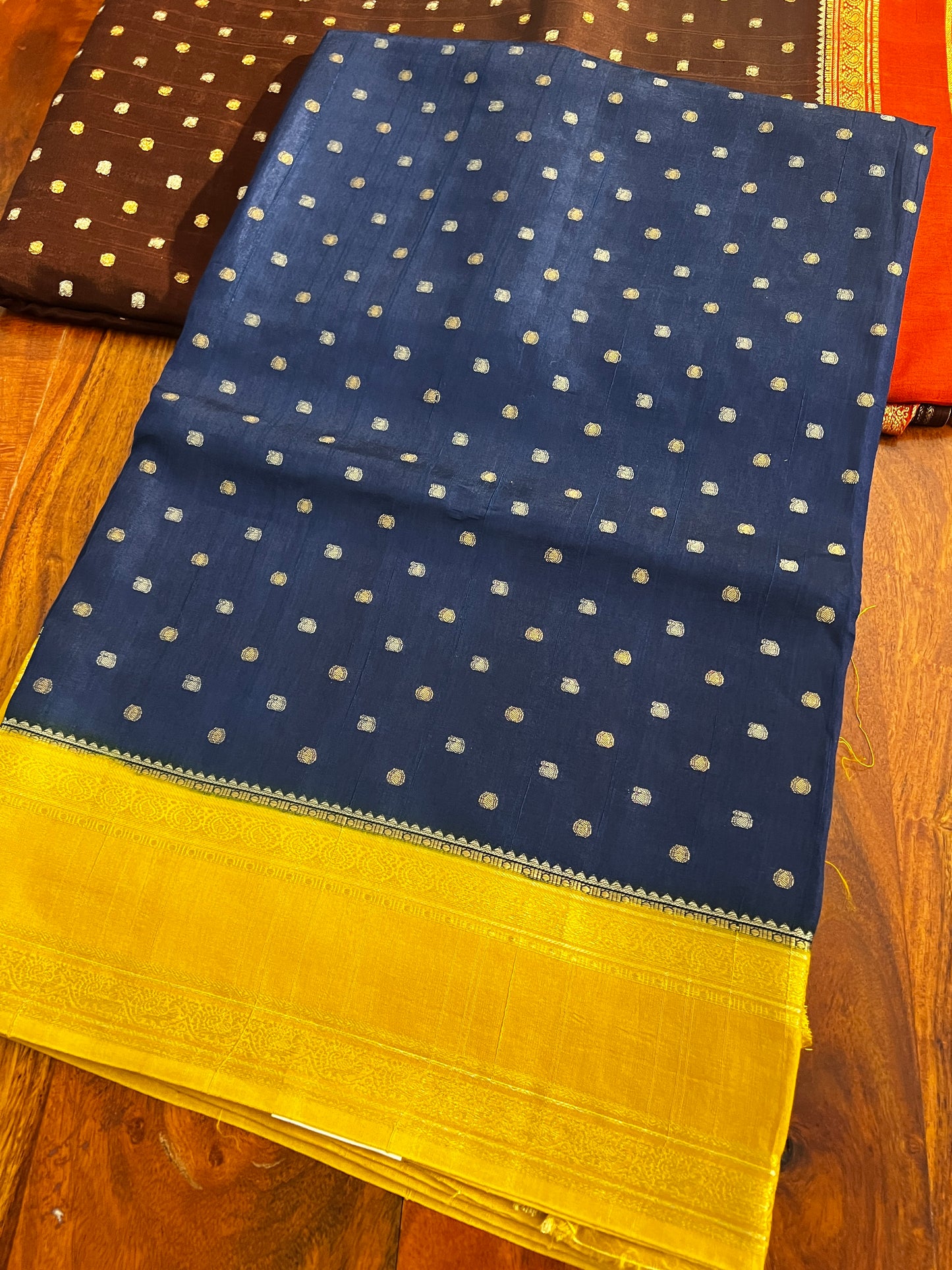 Rawsilk vintage border sarees