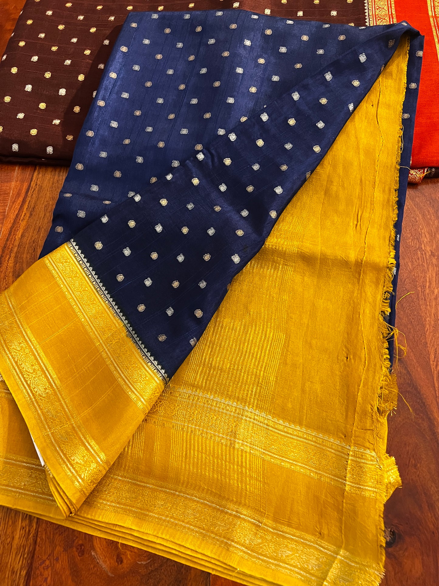 Rawsilk vintage border sarees