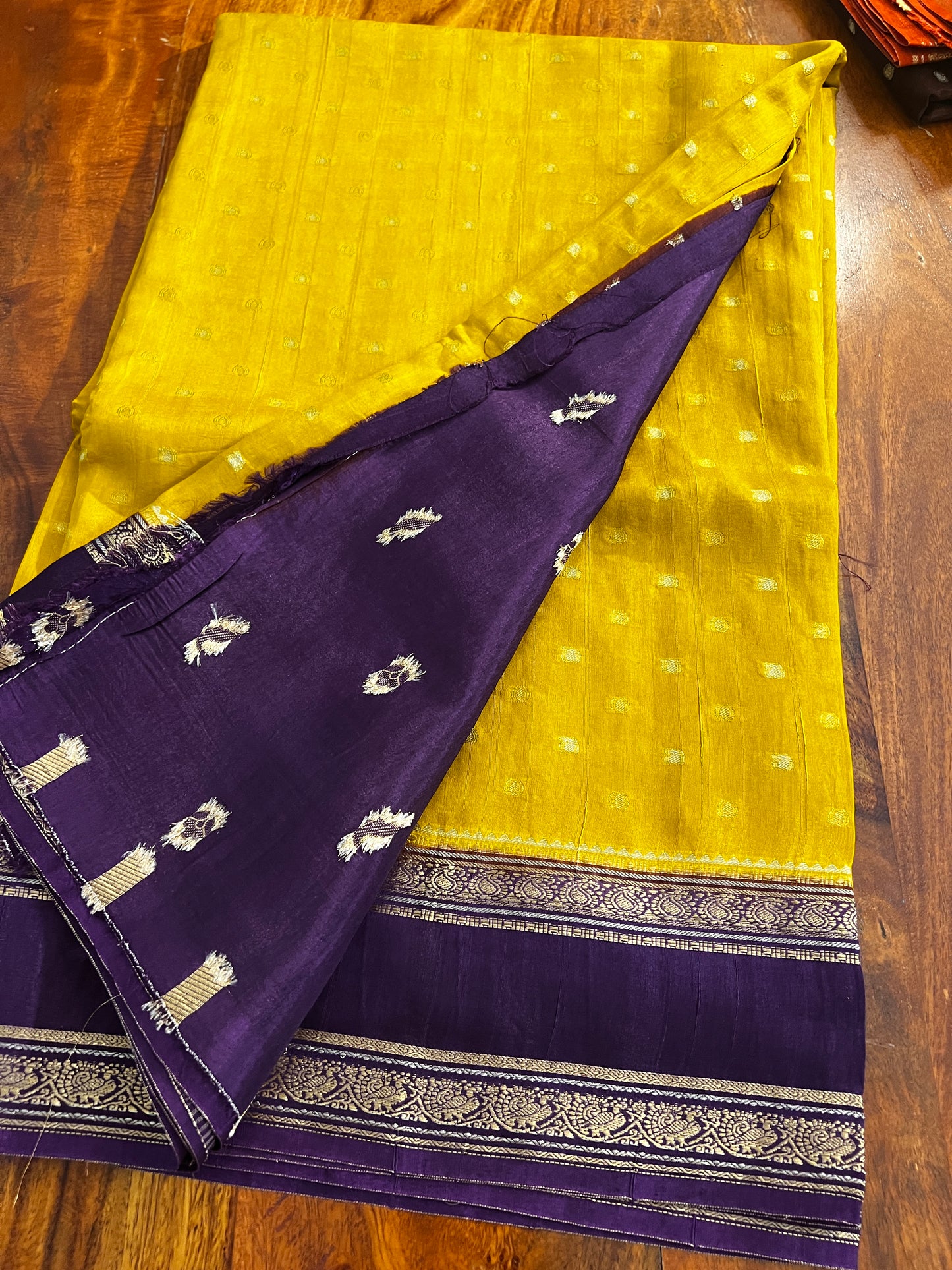 Rawsilk vintage border sarees