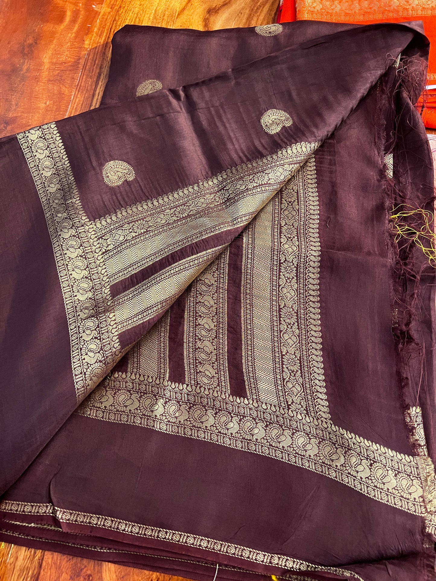 Vintage kanchi style dola silk sarees
