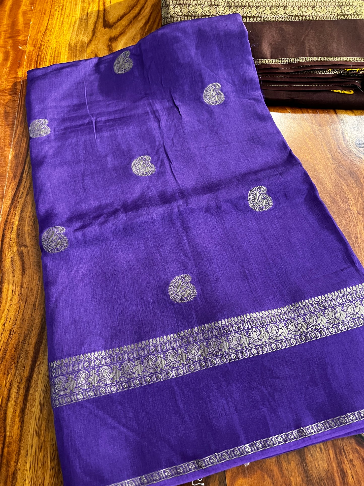 Vintage kanchi style dola silk sarees
