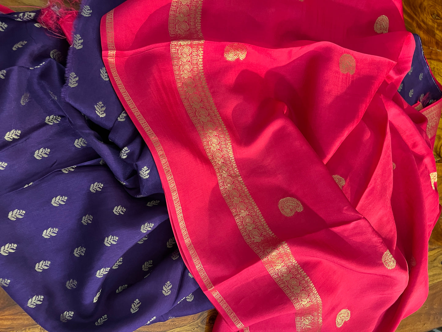 Vintage kanchi style dola silk sarees