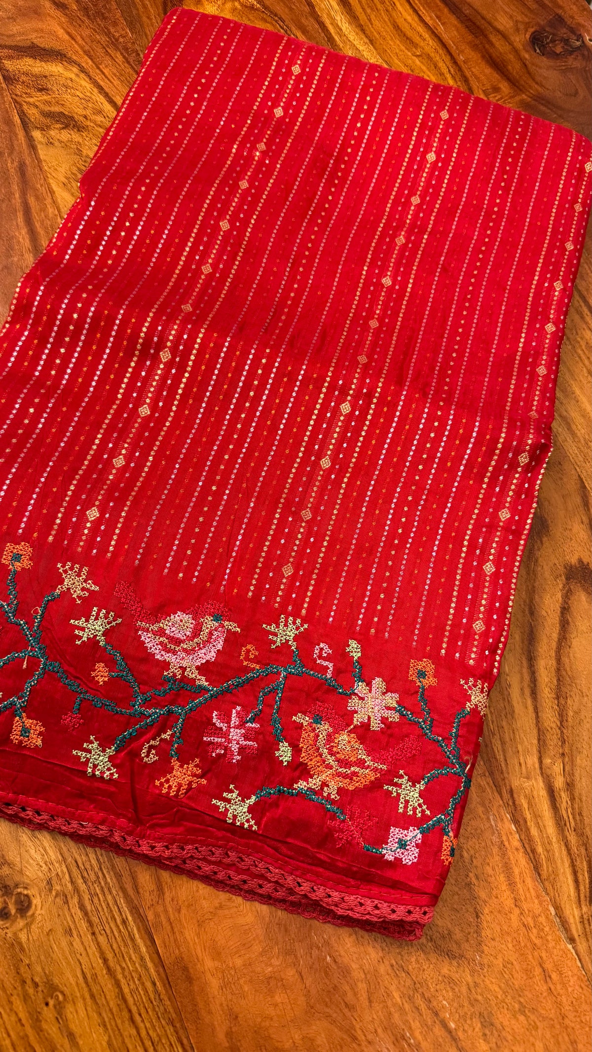 THREAD WORKED BORDER SAREE