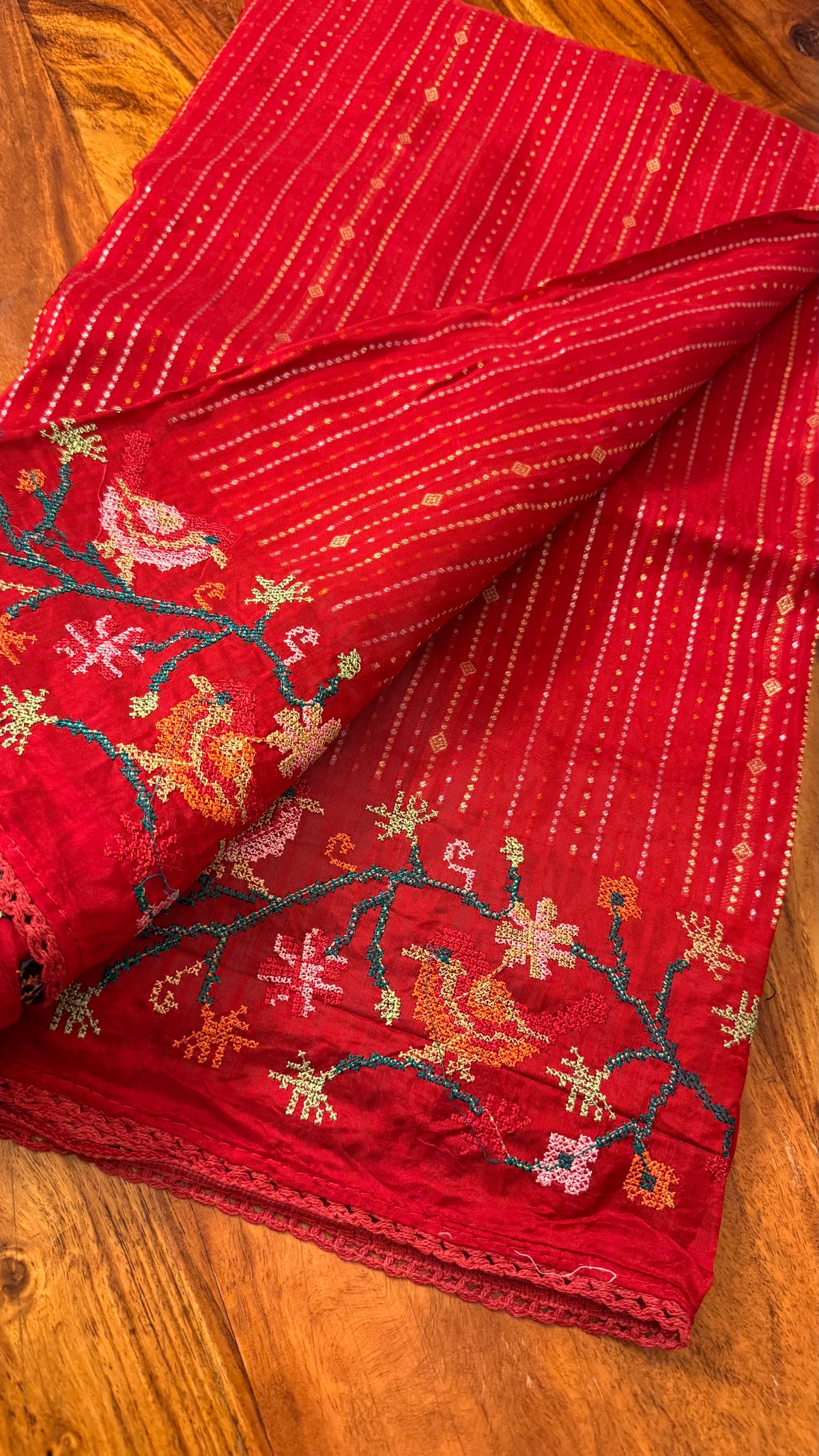THREAD WORKED BORDER SAREE