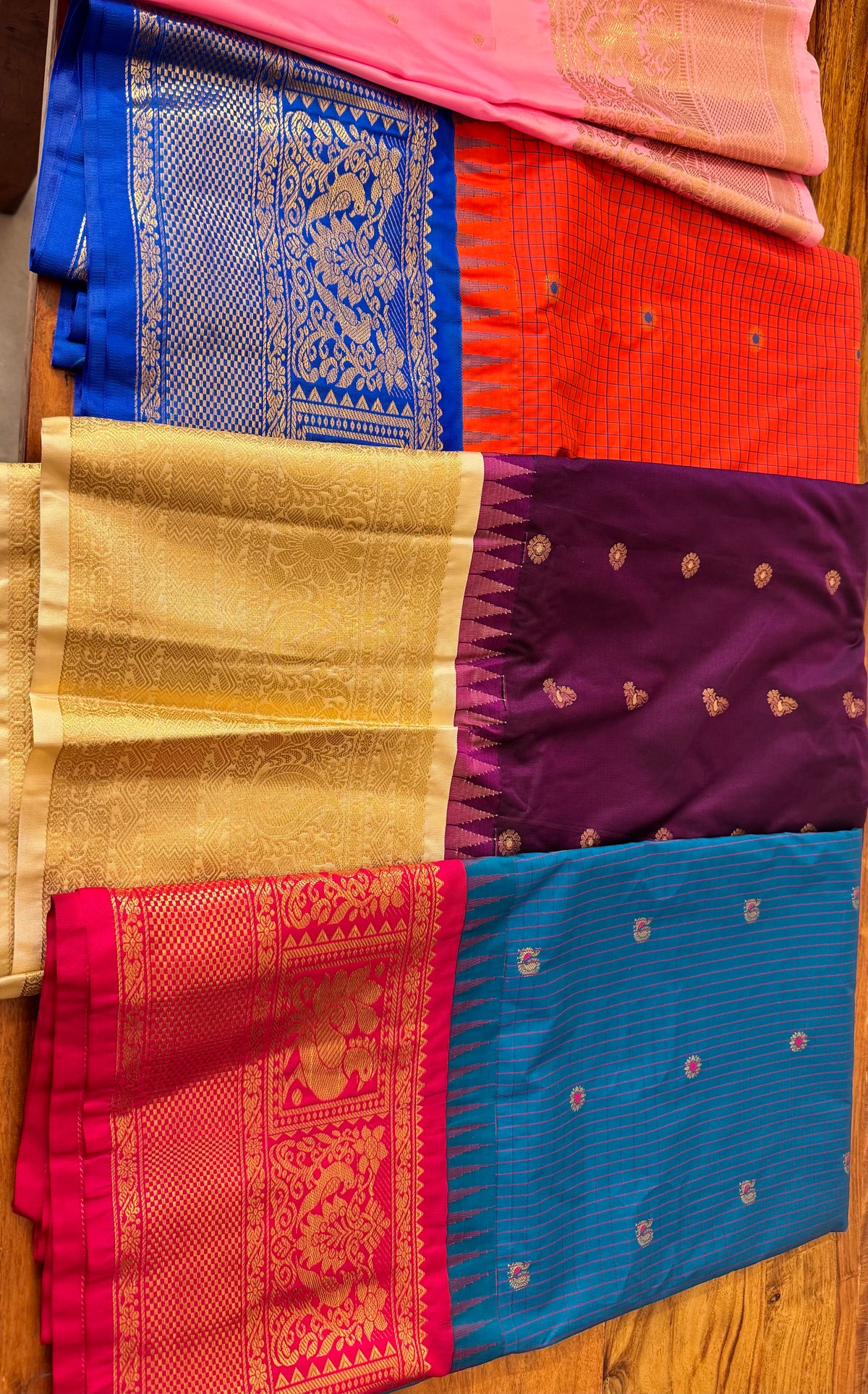 SEMI GADWAL SAREES