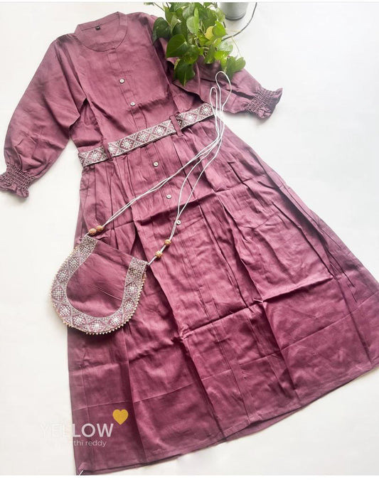 Cotton Flared Dress