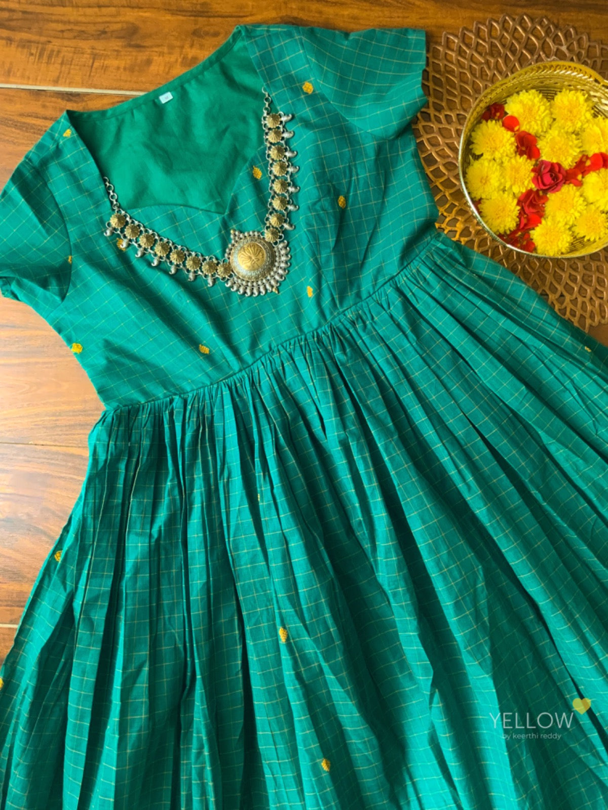 Handloom Kanchi Cotton Dress