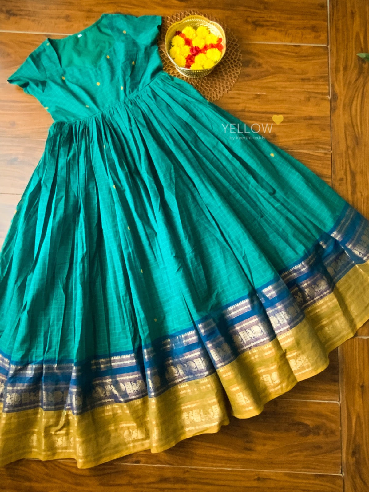 Handloom Kanchi Cotton Dress
